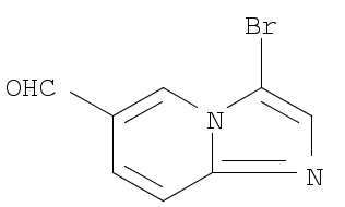 Imidazo[1,2-a]pyridine-6-carboxaldehyde, 3-bromo-